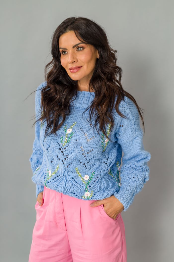 Blusa Flor Glow